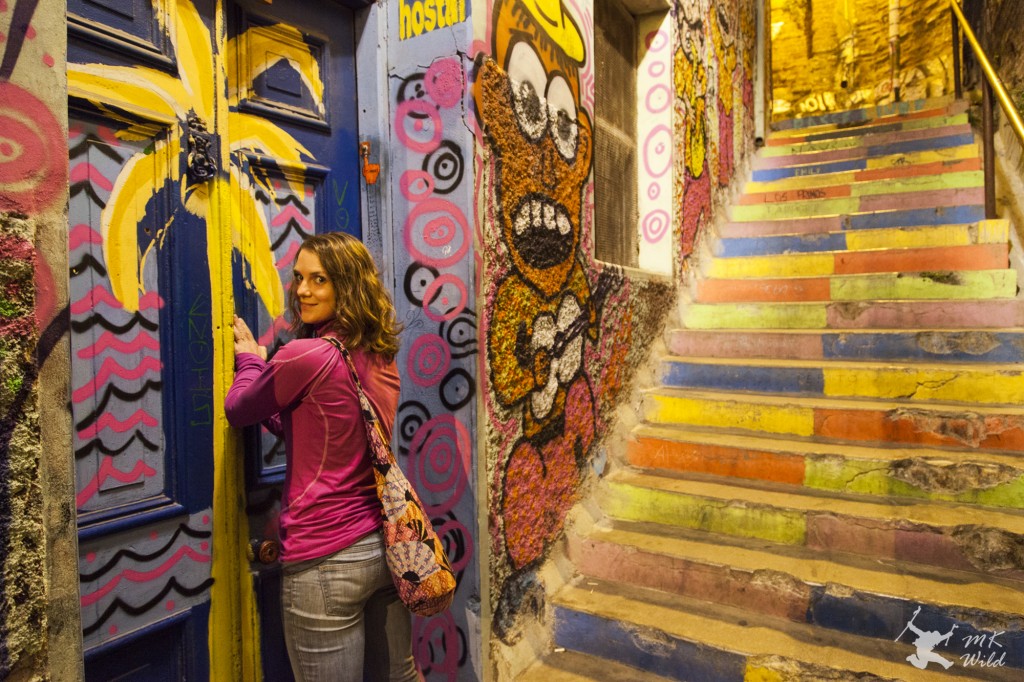 Valapariso Chile art graffiti Climbing Travel